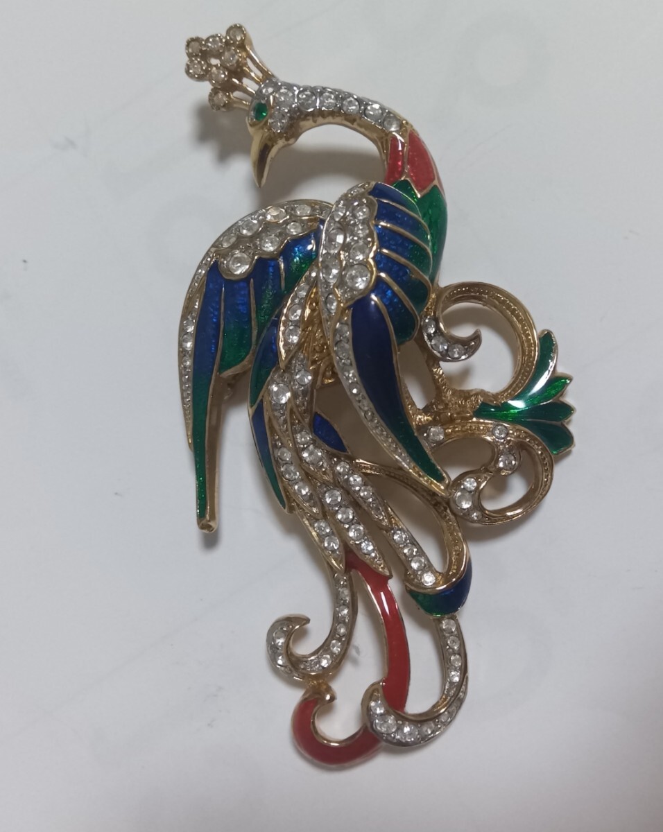 A&S Attwood and Sawyer アトウッド&ソーヤー ブローチ アクセサリー 孔雀 クジャク拍卖