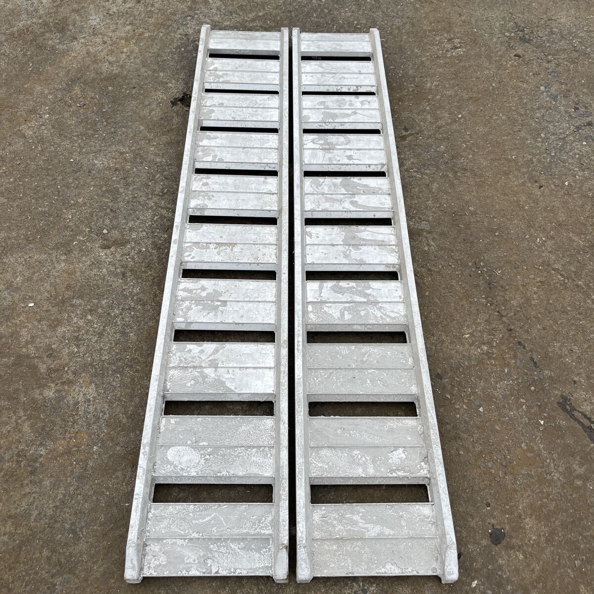 GB-5768 ALINCO SK62505 アルミブリッジ アルインコ 全長約1800mm 耐荷重 約500kg 梯子拍卖