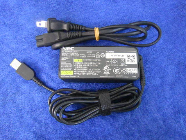 【1個】NEC 純正ACアダプター 20v 2.25A ADP003 動作保証拍卖