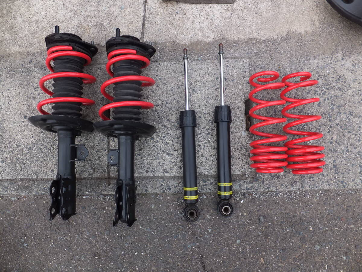 トヨタ 50 プリウス 純正 ショックアブソーバー ダウンサスペンション 一台分 48510-47160 48520-47160 48530-47100 51 55拍卖