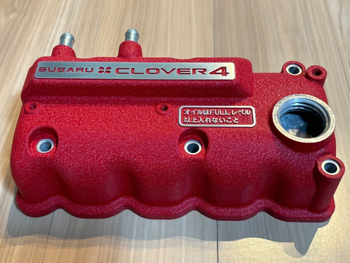 ■■■特注 プロの仕上げ 赤帽仕様 スバル サンバー2本 赤結晶塗装 ヘッドカバー カムカバー タペットカバー 塗装後未使用 拍卖