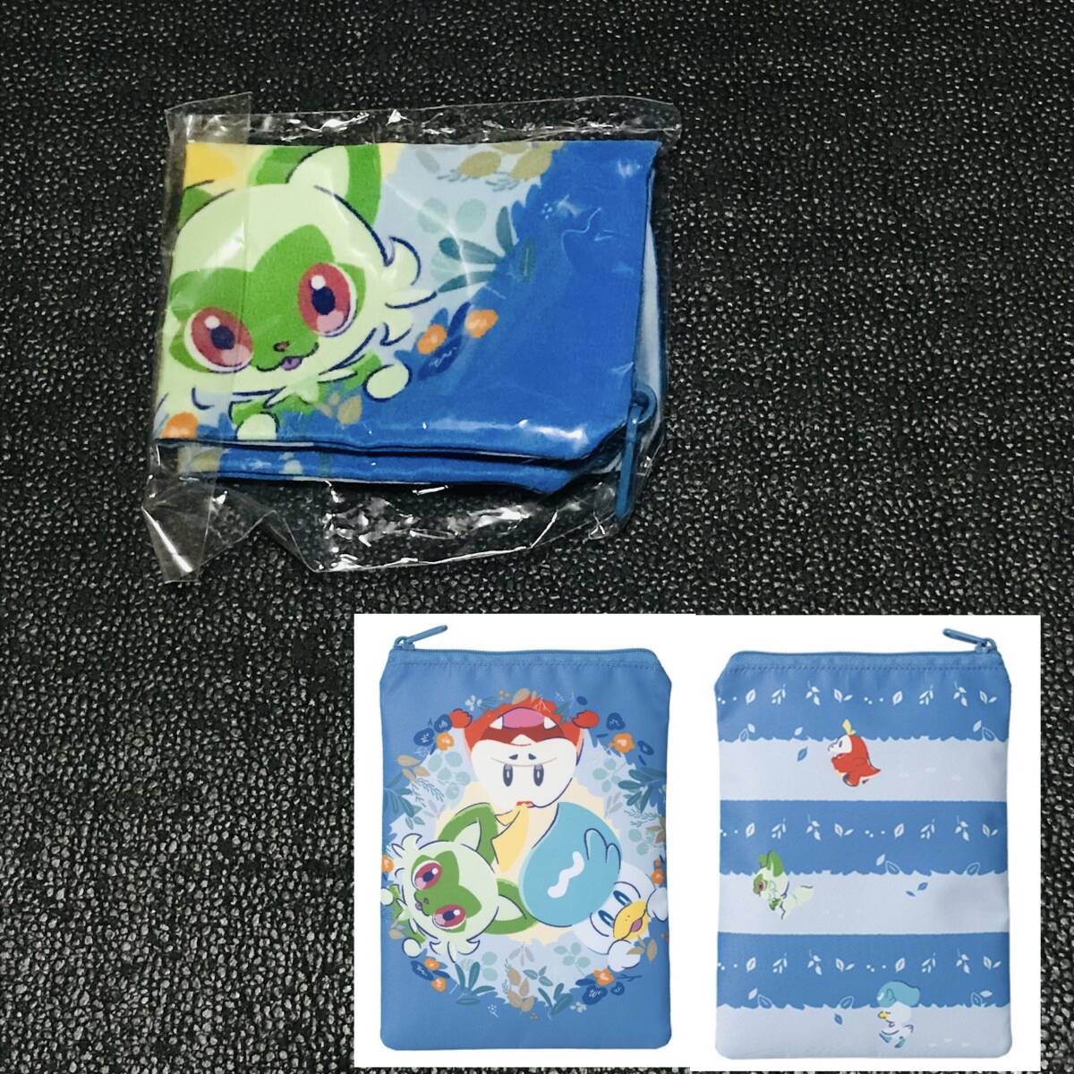 ニャオハ ホゲータ クワッス ポケモンセンター 限定 ポーチ コレクション3 収納 ガチャ カプセル pokemon ポケモン 拍卖
