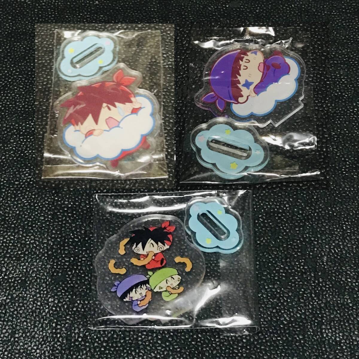 ヤシチ サスケ ハンゾー ミルモでポン! アクリルスタンド マスコット キーホルダー ダイソー キャンドゥ ガチャ 平成レトロ くじ拍卖