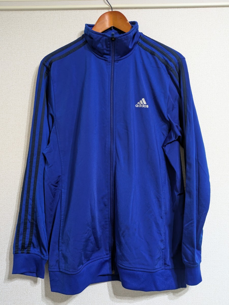 希少カラー!Adidas トラックジャケット ロイヤルブルー Lサイズ拍卖