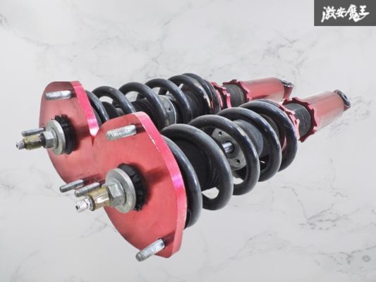 社外 車種不明 フルタップ 全長調整式 車高調 リア サスペンション サスキット ショック 左右 即納 棚6C拍卖