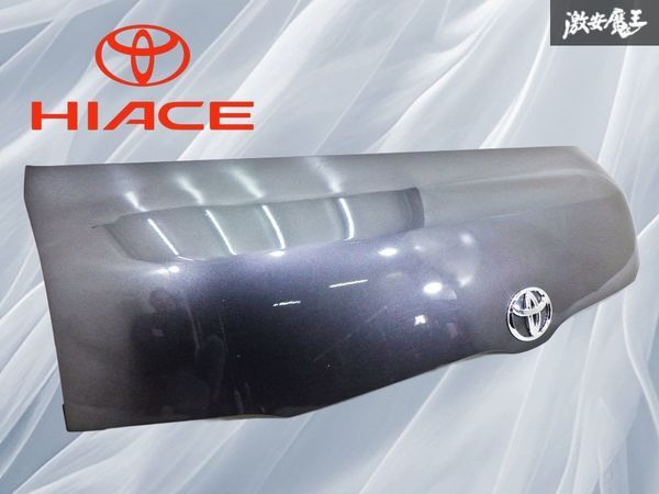 【ストア出品!!】 TOYOTA トヨタ 純正 200系 ハイエース ナロー ボンネットフード 外装 ガンメタ系 フロント 即納 在庫有 棚31D4拍卖