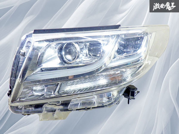 トヨタ 純正 AGH30W GGH30W 30 アルファード 前期 LED ヘッドライト ヘッドランプ 左 左側 助手席側 ICHIKOH 58-61 刻印イ 即納 棚22E拍卖
