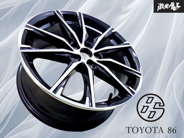 【未使用!】トヨタ 純正 ZN6 86 ハチロク 後期 GT 17インチ 7J +48 PCD100 5H 5穴 アルミ ホイール 1本 即納 ZC6 BRZ プリウス 棚37C拍卖