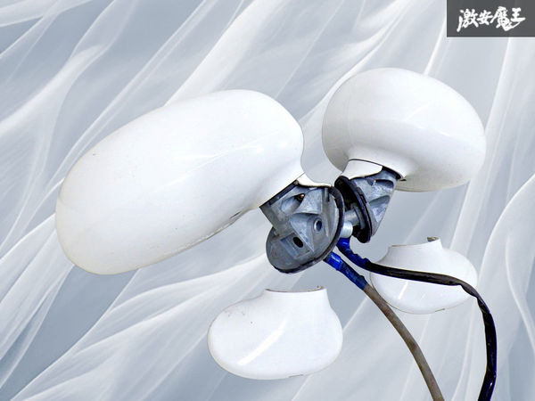 【動作OK】ダイハツ 純正 L880K コペン ノーマル ドアミラー サイドミラー 3ピン ホワイト系 左右セット ICHIKOH 8299 即納 棚21E拍卖