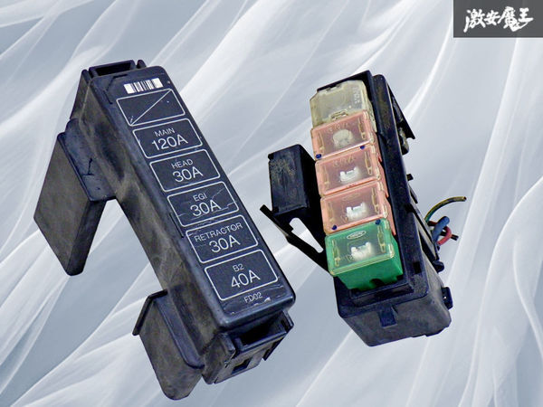 マツダ 純正 FD3S RX-7 RX7 ヒューズボックス ヒューズブロック エンジン内 FD02-66-762A 即納 棚19E1拍卖