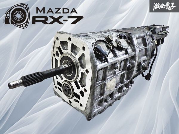 ★希少★ MAZDA マツダ純正 FD3S RX-7 RX7 13B-REW ロータリー 5MT 5速 マニュアル ミッション 本体 即納 在庫有 棚2B拍卖