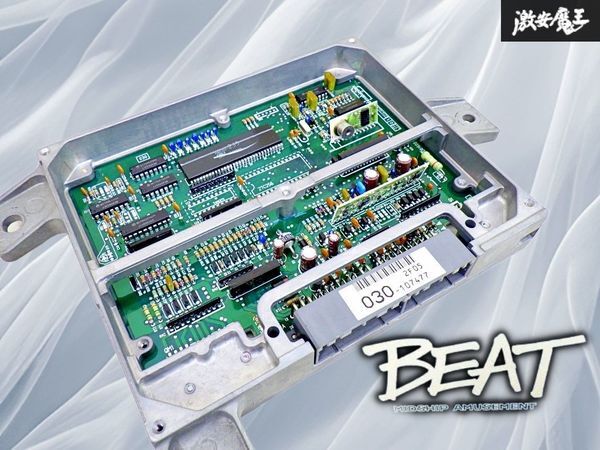 ★実動車外し!ストア保証★ ホンダ 純正 PP1 ビート 5MT E07A 前期 エンジンコンピューター ECU CPU 37820-P36-000 即納 棚19N1拍卖