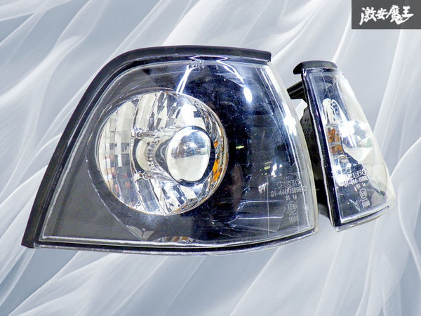 【破損無し】DEPO BMW E36 3シリーズ クリア コーナーライト コーナーランプ 左右セット 01-444-1509 即納 棚25M1拍卖