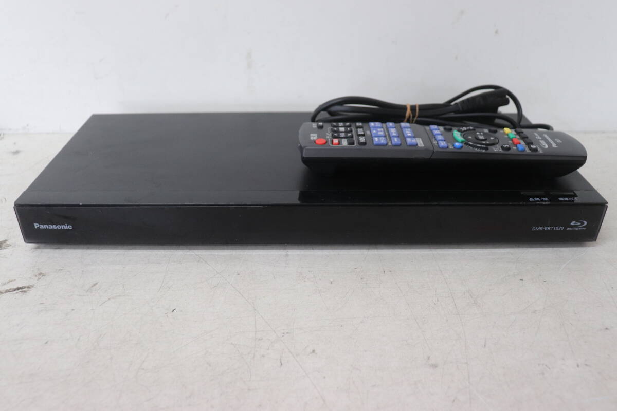 Y10/730 Panasonic パナソニック DMR-BRT1030 ブルーレイ HDD/BDレコーダー 2019年製 HDD録画/BDダビング再生確認済み拍卖