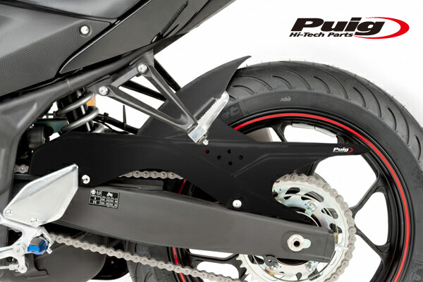 Puig 8558J REAR-FENDER 【MATT BLACK】 YAMAHA YZF-R3 (15-24) YZF-R25 (15-24) MT-03 (16-25) MT-25 (16-25) プーチ リアフェンダー拍卖