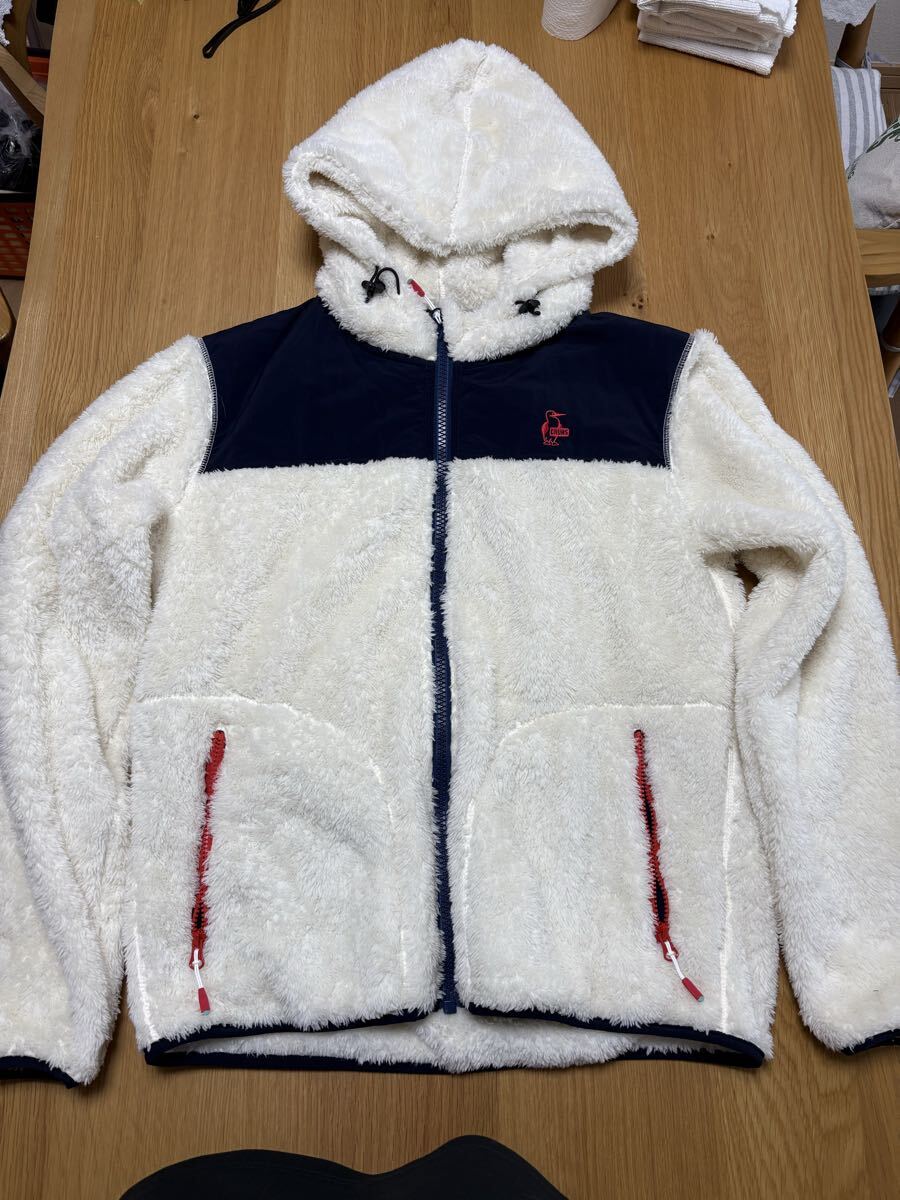 チャムス CHUMS フリース パーカー XLサイズ拍卖