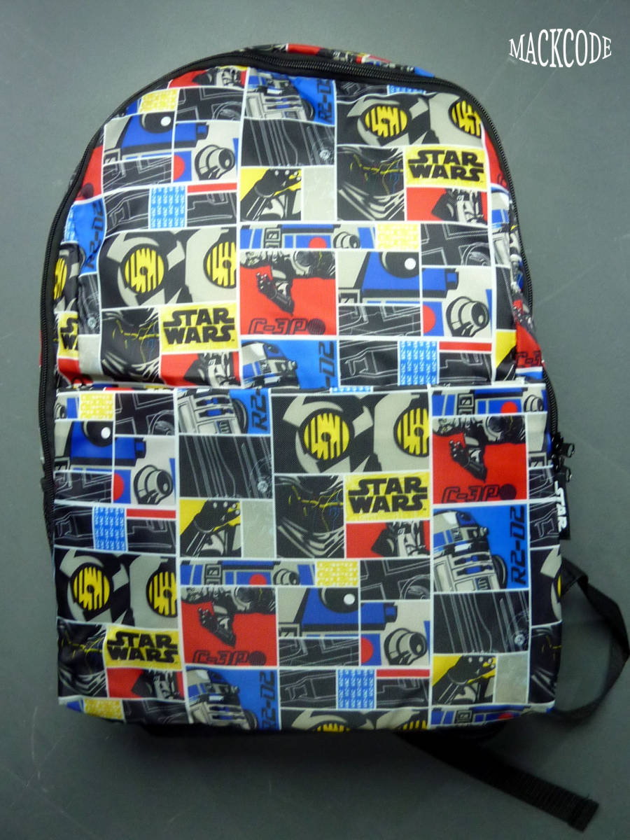 【y4399】送料660円~残り1点◆新品スターウォーズSTARWARS保冷リュック大容量買い物バッグアウトドア◆遠足大人子供キッズ防災子供拍卖