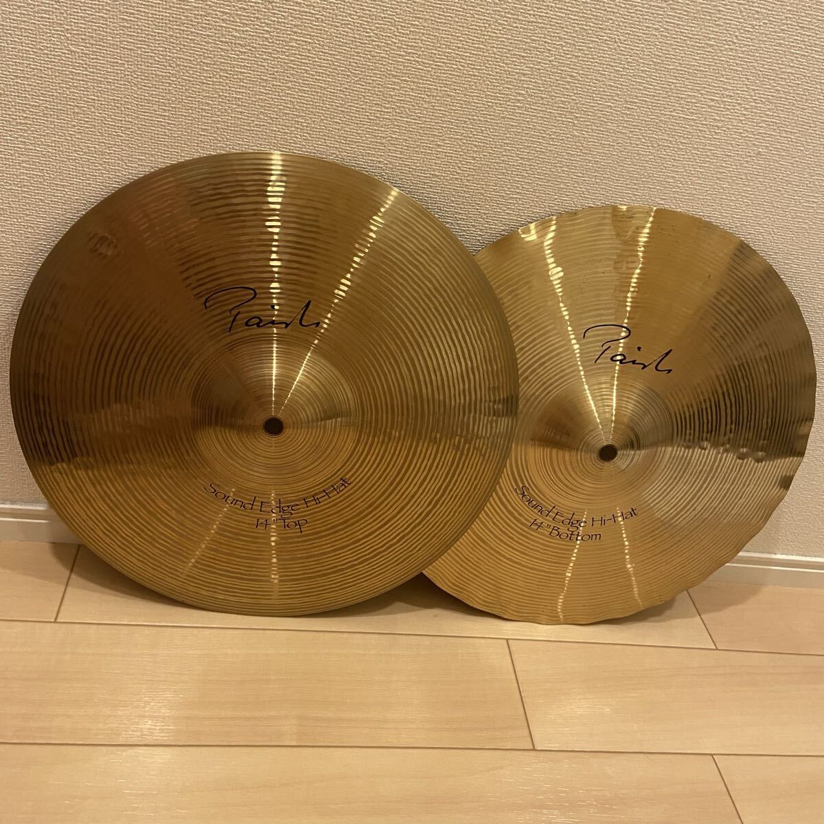 Paiste Signature Sound Edge Hi-Hat14 ペア  シンバル パイステ シグネチャー ハイハット サウンドエッジ拍卖