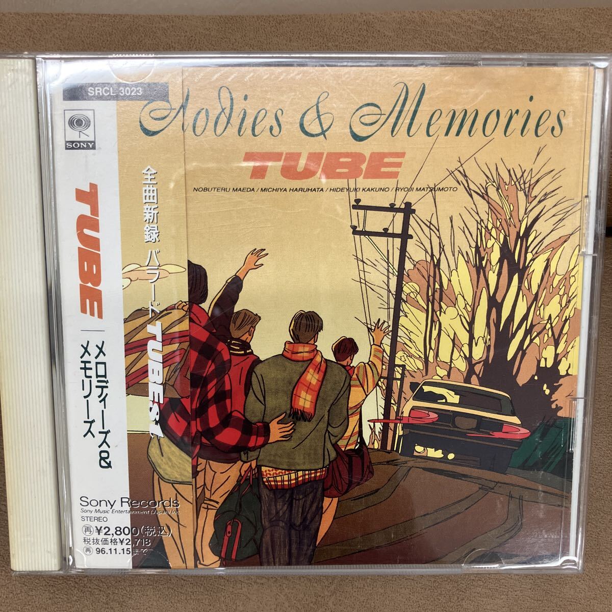 ⑧ CD チューブ / メロディーズ & メモリーズ ◇ TUBE / Melodies & Memories ◇ 前田亘輝 / 春畑道哉 ◇ 国内盤帯付 ◇拍卖
