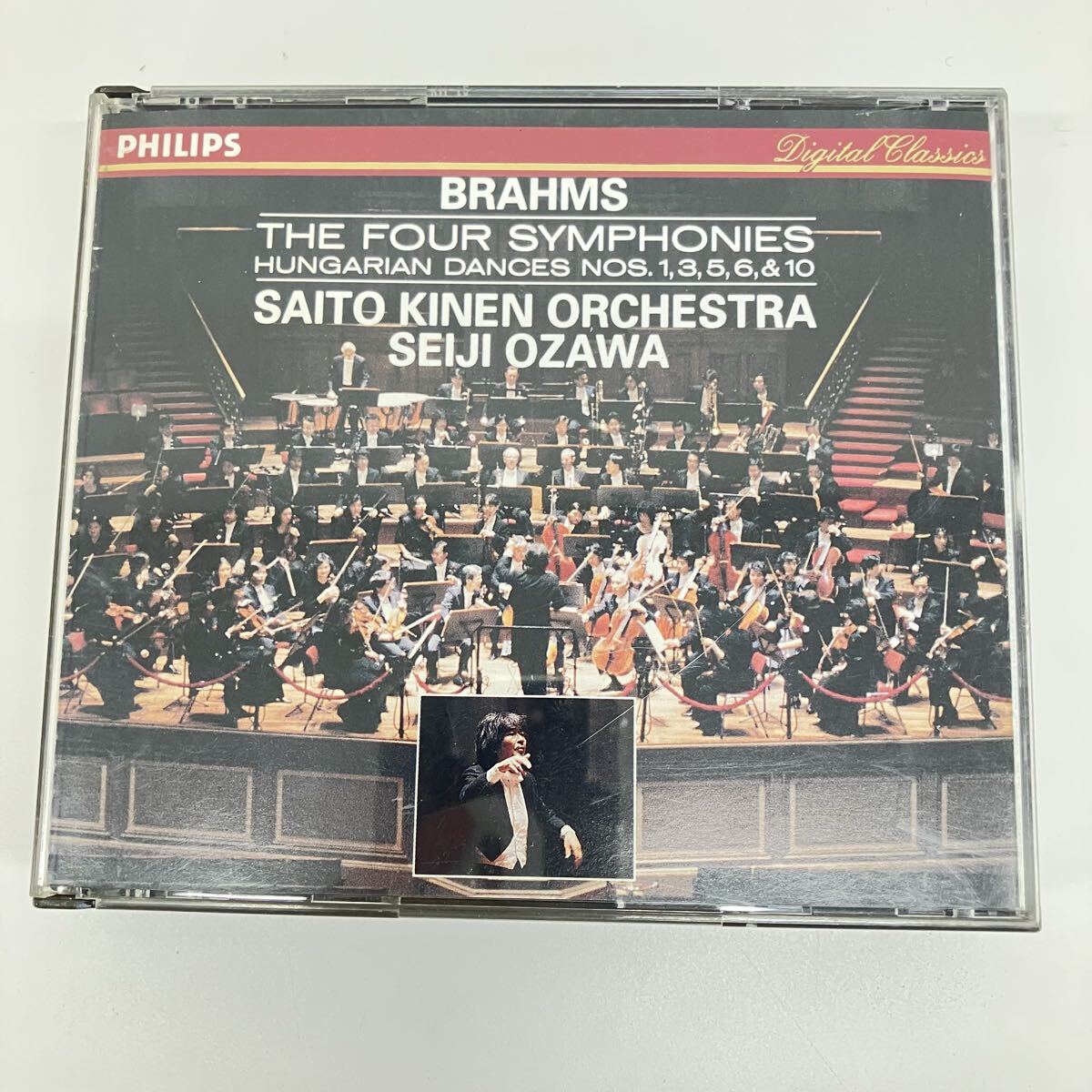 ⑥ 小澤征爾 / ブラームス 交響曲全集 / 3 CD | SEIJI OZAWA / THE FOUR SYMPHONIES | クラシック / CLASSIC / PHCP-1255 ~ 7拍卖