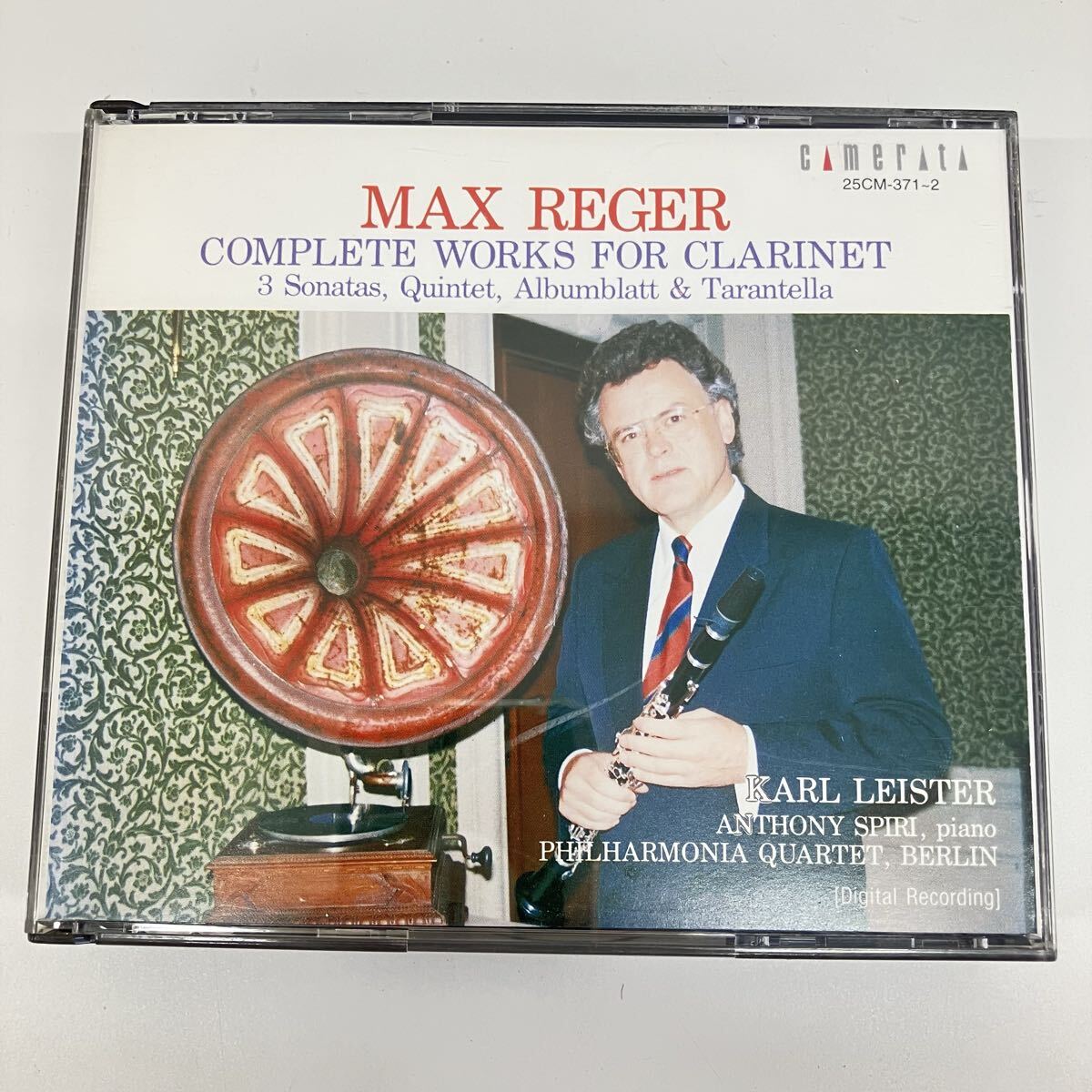 ⑥ カール・ライスター / レーガー クラリネット作品全集 / 2 CD | KARL LEISTER | クラシック / CLASSIC / 25CM-371 ~ 2拍卖