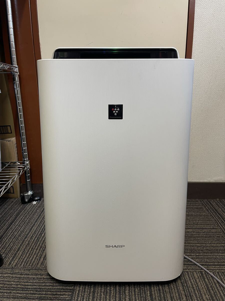 シャープ 加湿空気清浄機 KC-N50-W 2020年製 ホワイト 家電拍卖