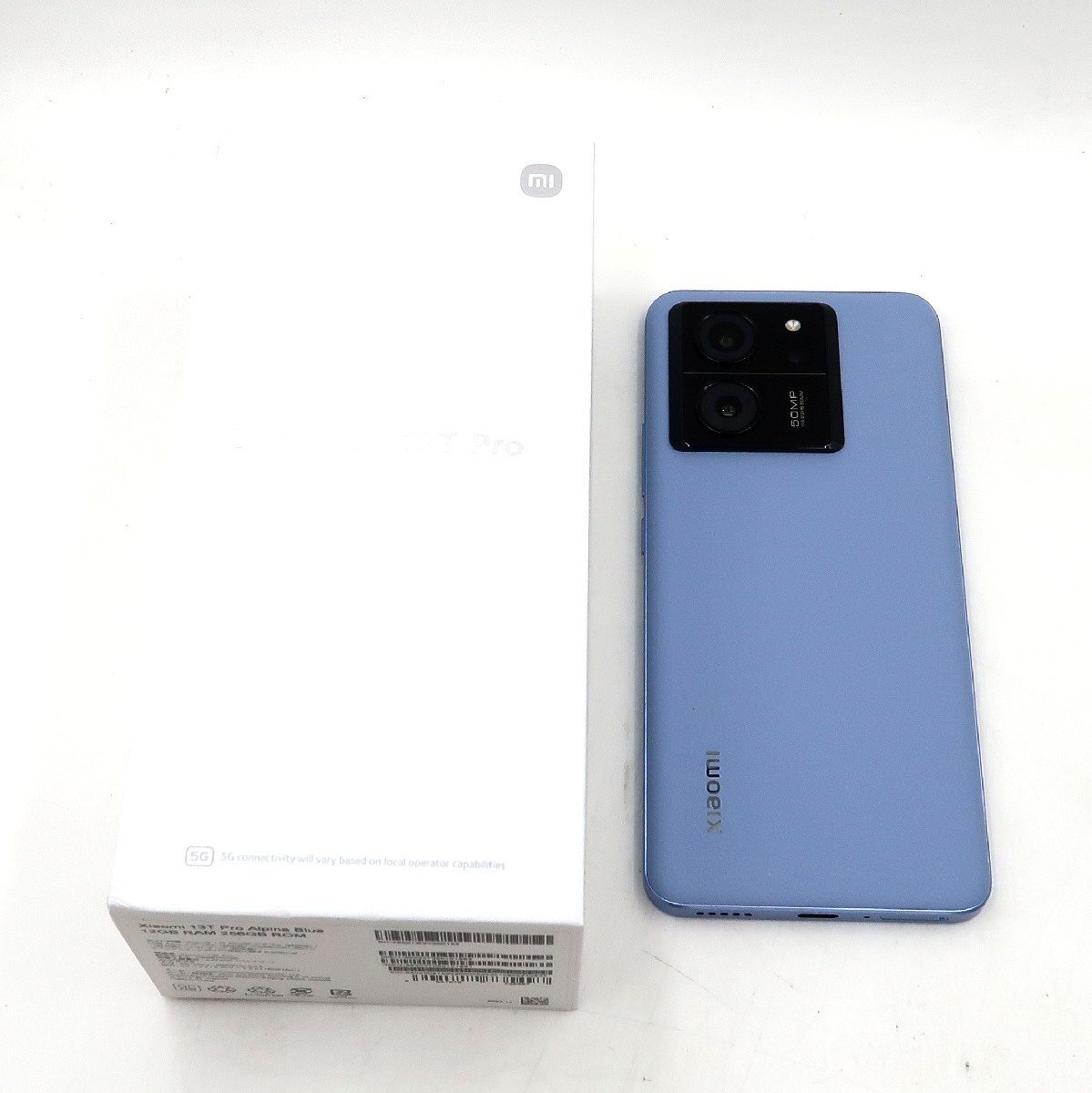 ◇美品【Xiaomi】Xiaomi 13T Pro 256GB 国内版SIMフリー 23088PND5R スマートフォン アルパインブルー拍卖