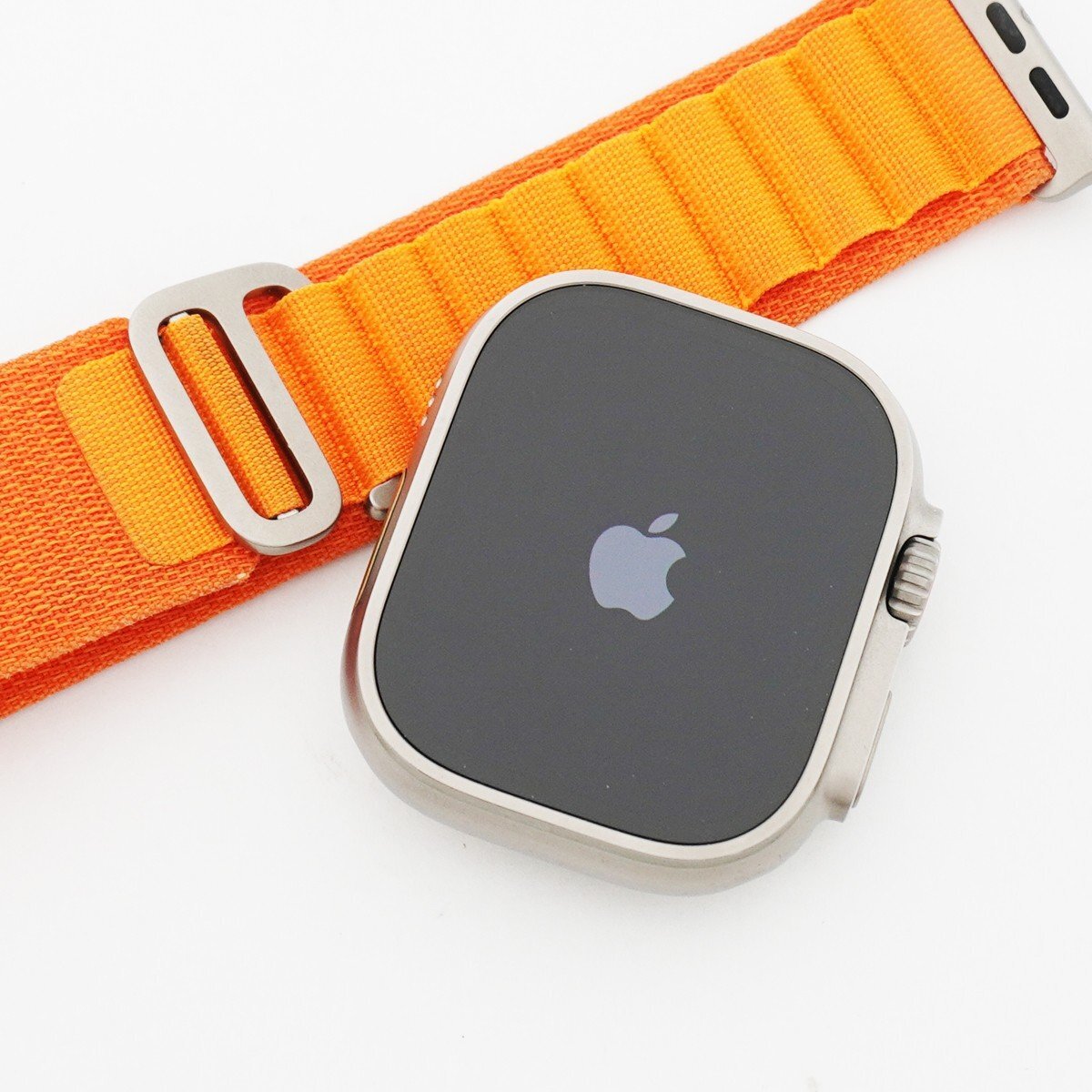 ◇Apple Watch Ultra 49mm GPS+Cellular チタニウムケース/オレンジアルパインループ MQFL3J/A アップルウォッチ拍卖