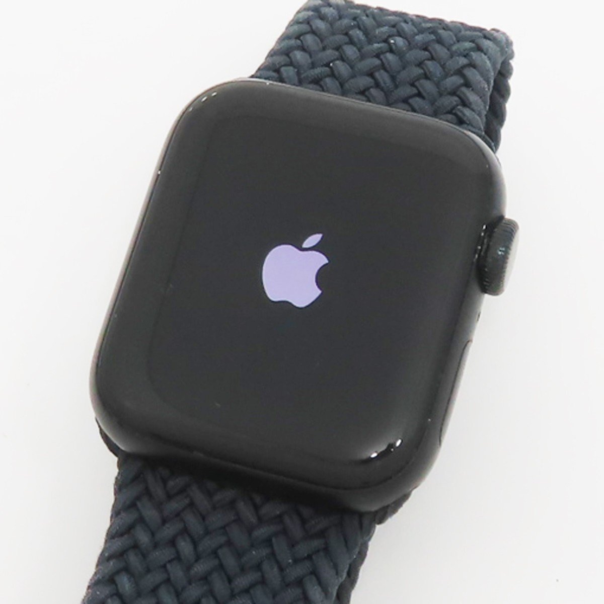◇Apple Watch SE 第2世代 40mm GPS ミッドナイトアルミニウムケース/ブレイデッドソロループ MNL83J/A アップルウォッチ拍卖