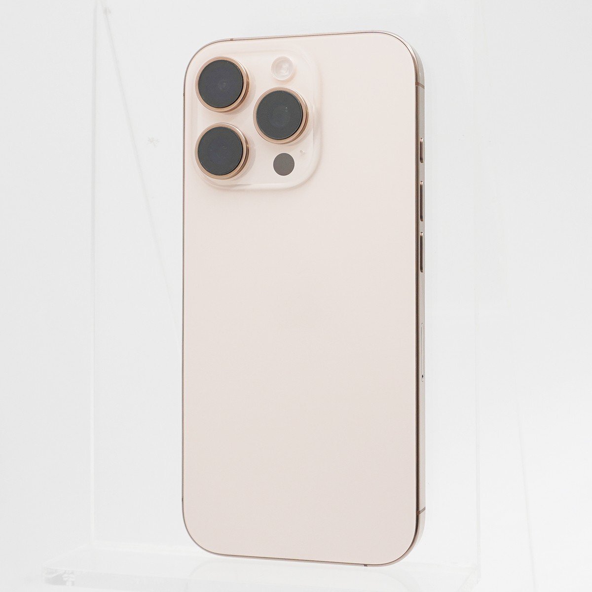 ◇【Apple アップル】iPhone 16 Pro 256GB SIMフリー MYN23J/A スマートフォン デザートチタニウム バッテリー最大容量100%拍卖