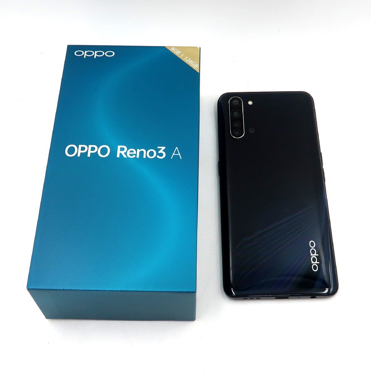 ◇【楽天モバイル/OPPO】PPO Reno3 A 128GB SIMフリー CPH2013 スマートフォン ブラック拍卖