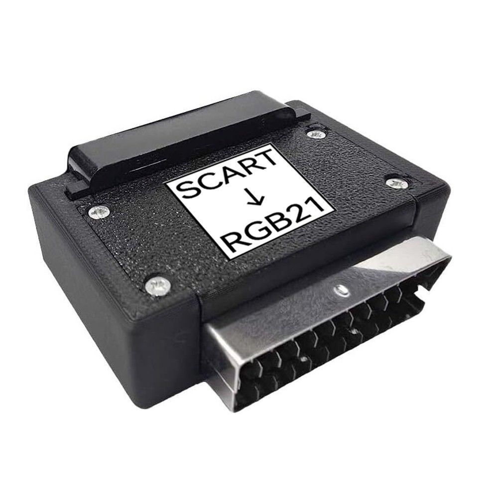 EUR SCART TO JP21 RGB Converter ヨーロッパ のSCART端子から日本のRGB21ピンに変換器拍卖