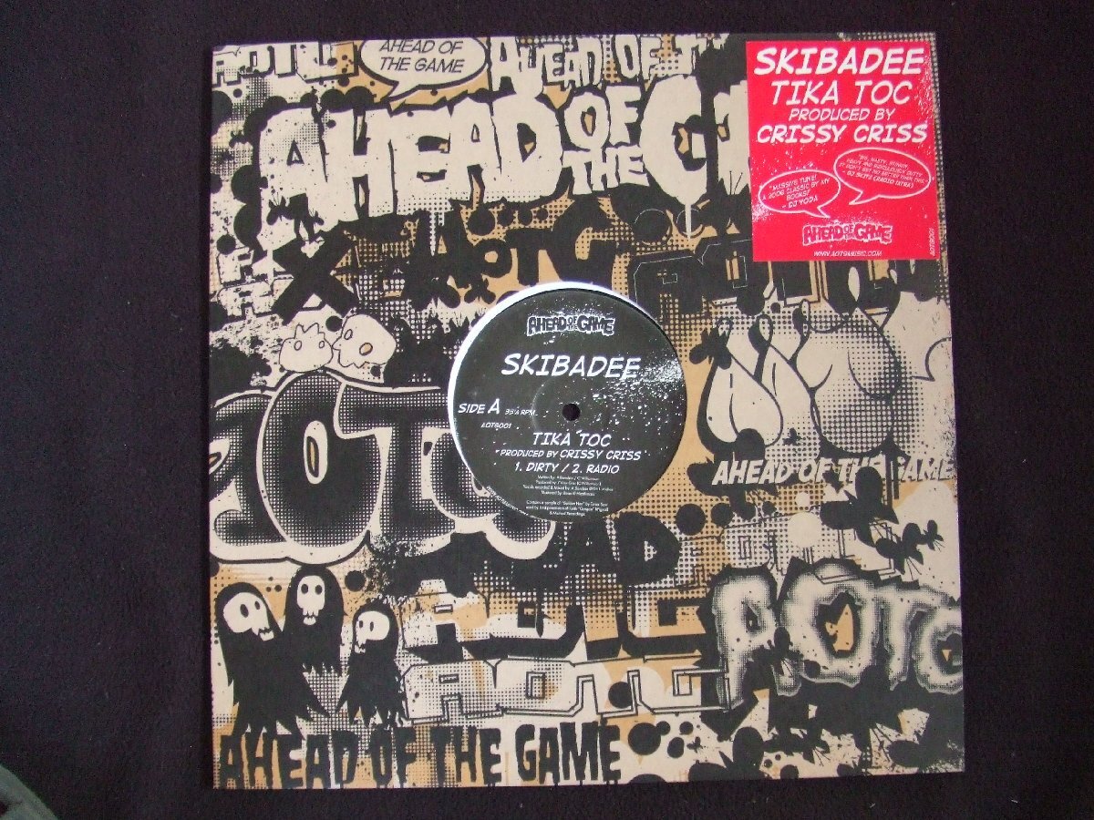 UK盤!12inchS★SKIBADEE/TIKA TOC★HIP HOP人気盤!拍卖