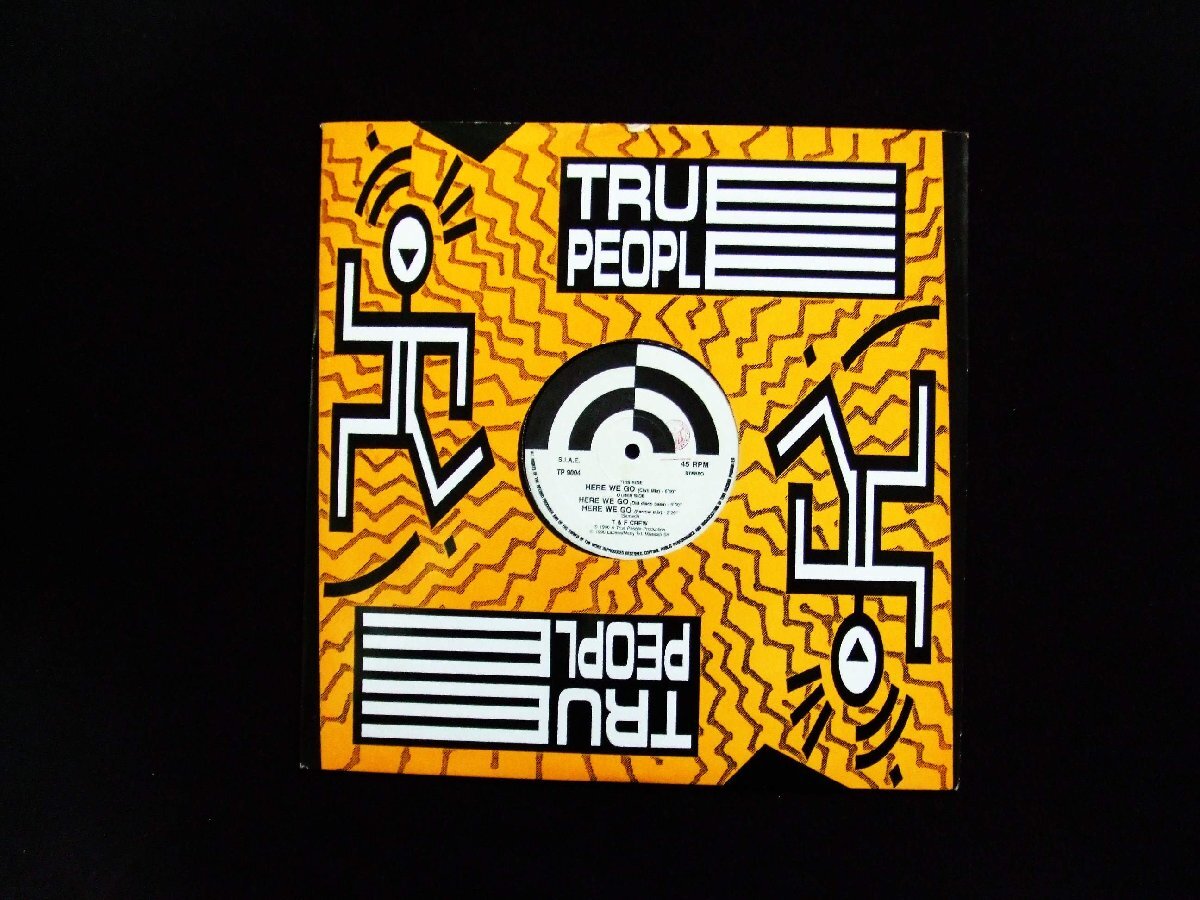 イタリア盤!12inchS★T & F CREW/HERE WE GO★ITALO HOUSE人気盤!拍卖