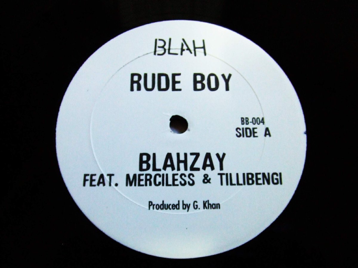 US盤!12inchS★BLAHZAY RUDE BOY/FUNNY FEELINGS★ヒップホップ人気盤!拍卖