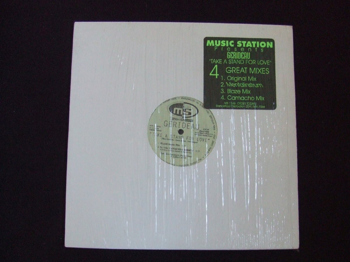 US盤!12inchS★GERIDEAU/TAKE A STAND FOR LOVE★HOUSE CLASSIC!拍卖