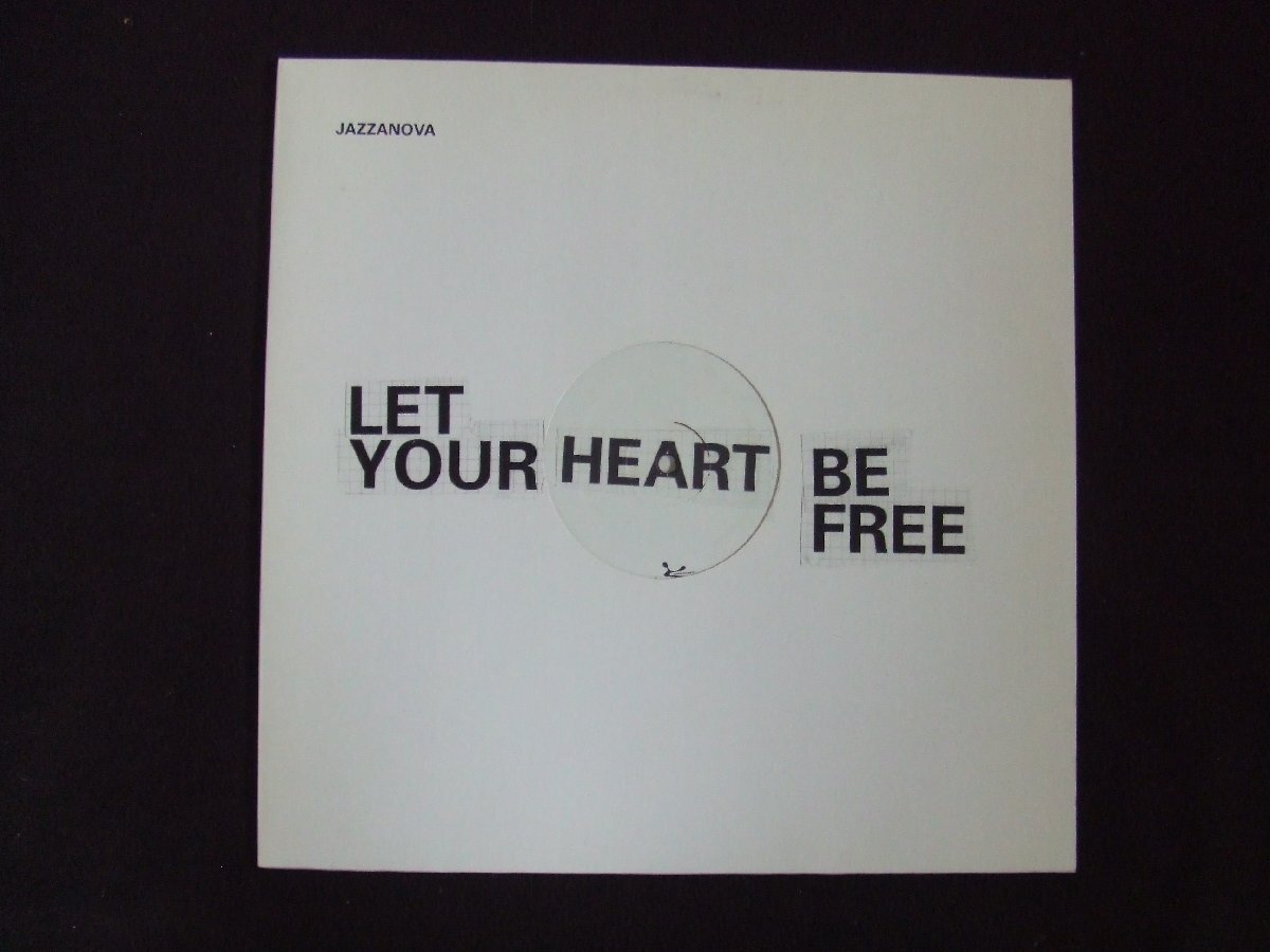 ドイツ盤!12inchS★JAZZANOVA/LET YOUR HEART BE FREE★HOUSE人気盤!拍卖