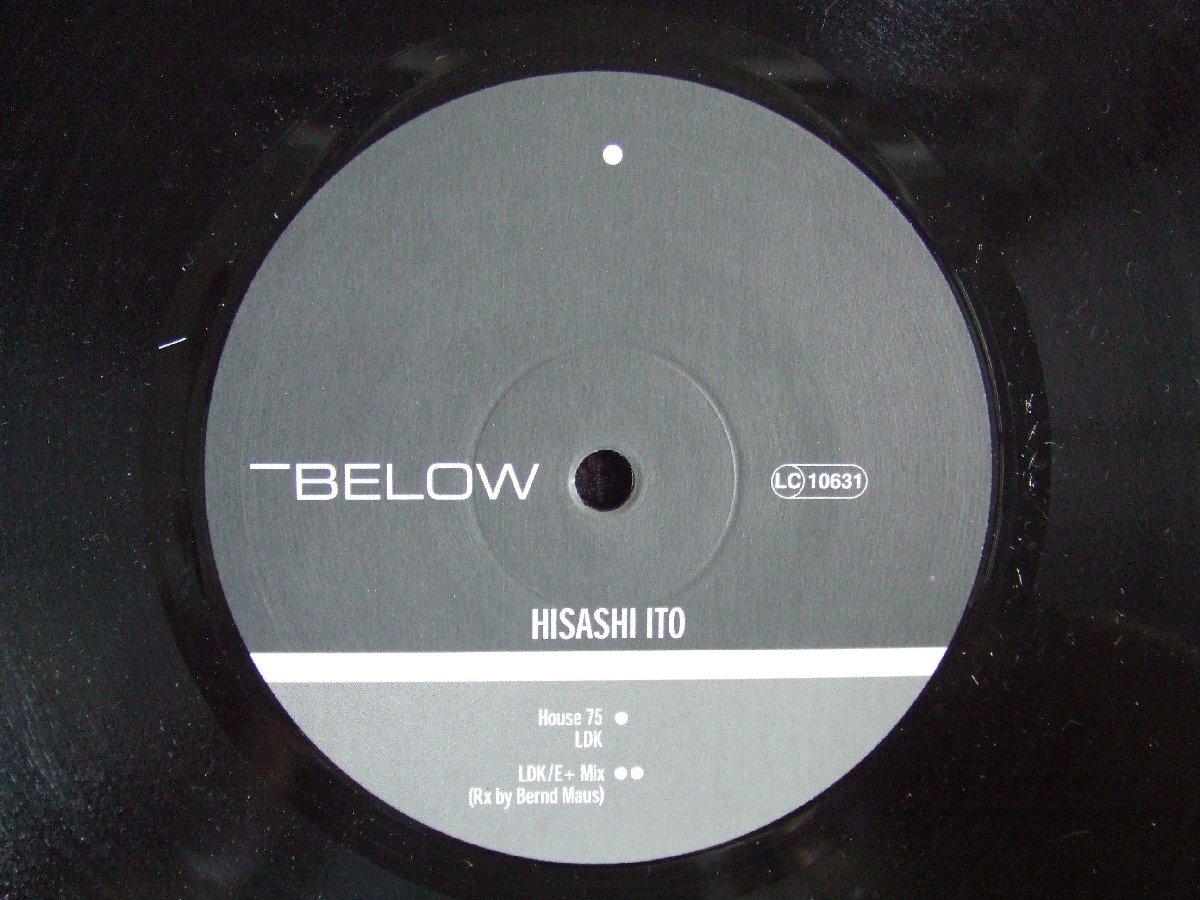 ドイツ盤!12inchS★HISASHI ITO/HOUSE-75★TECHNO人気盤!拍卖