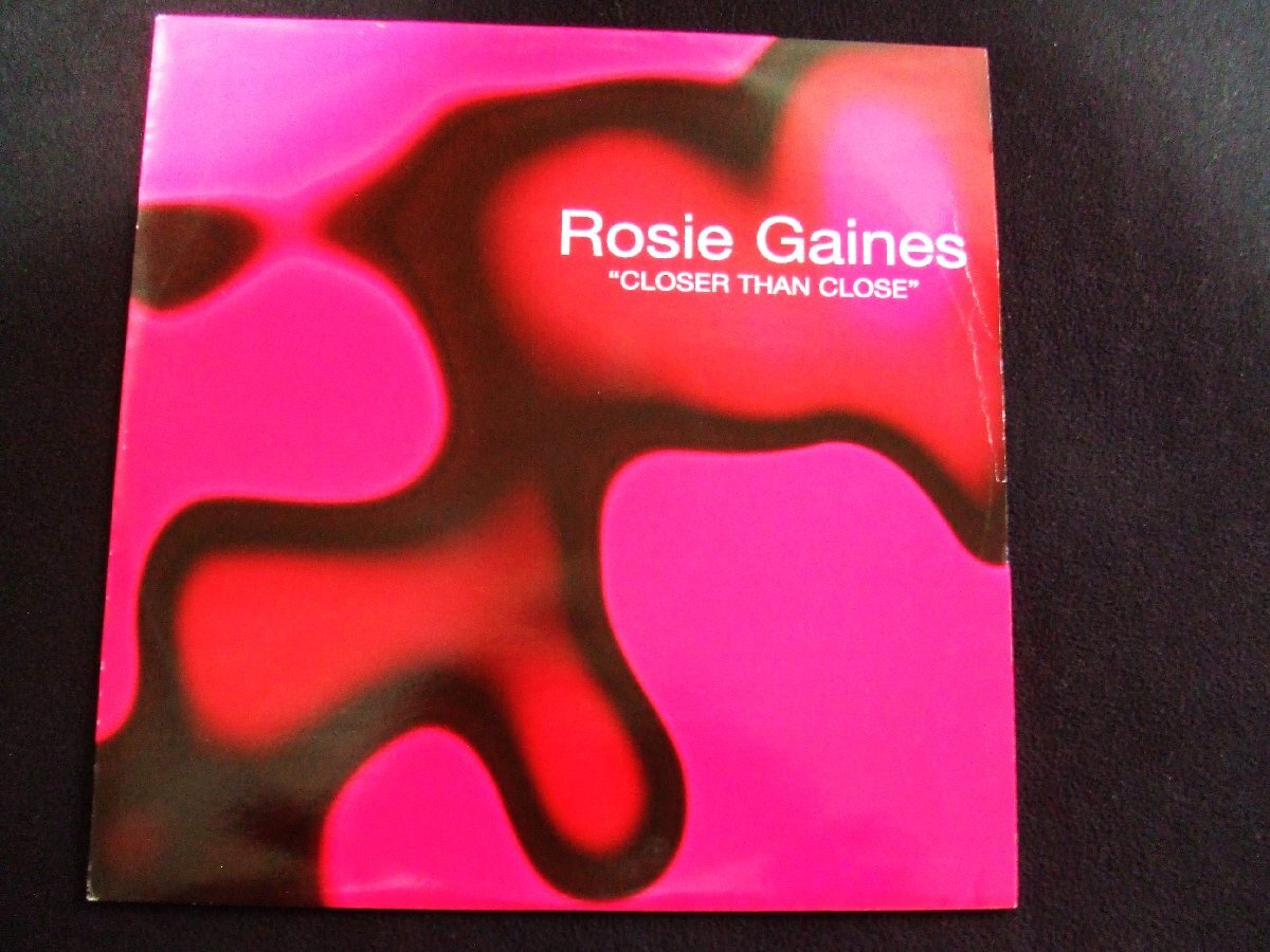 UK盤!12inchS★ROSIE GAINES/CLOSER THAN CLOSE★ガラージハウス人気盤!拍卖