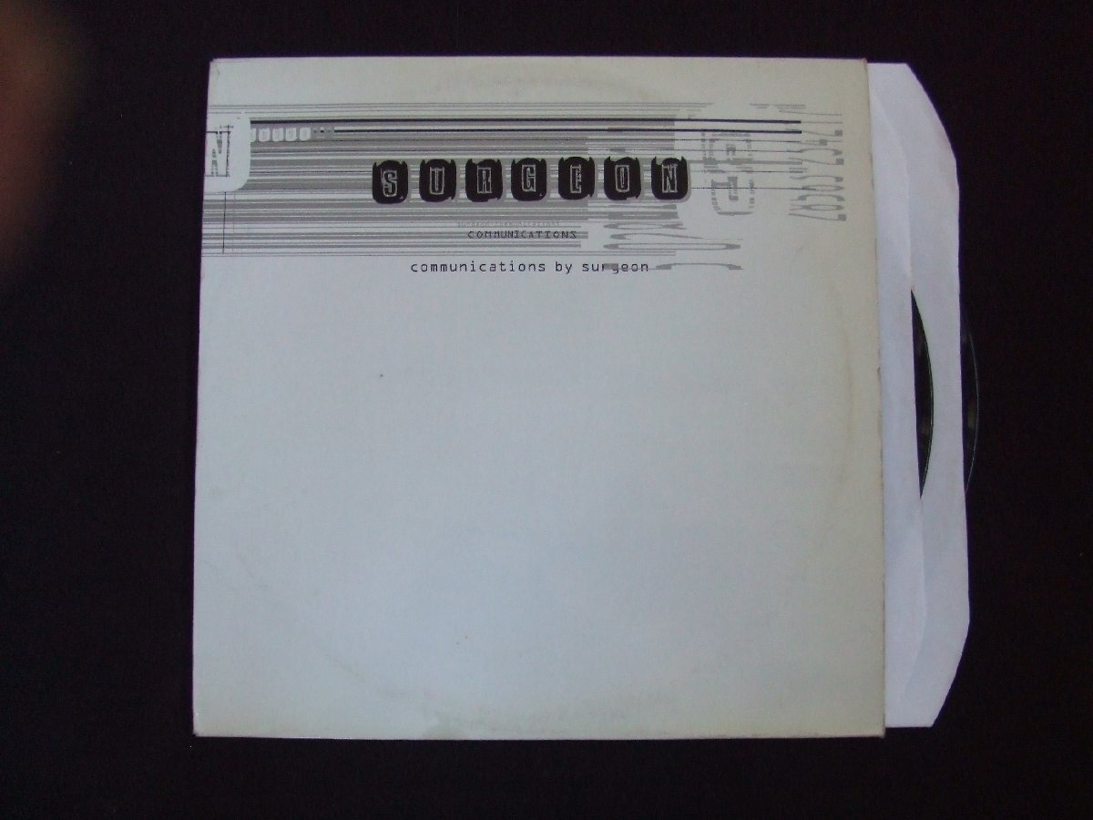 UK盤!2枚組!12inchS★SURGEON/COMMUNICATIONS★MINIMAL TECHNO名盤!拍卖