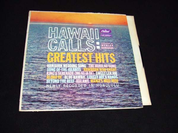 米国盤!LP★ハワイアン!ウイブリー・エドワーズ★グレイテスト・ヒッツ!拍卖