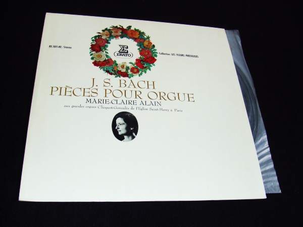 LP★マリー=クレール・アランのオルガン★バッハ オルガン名演習拍卖