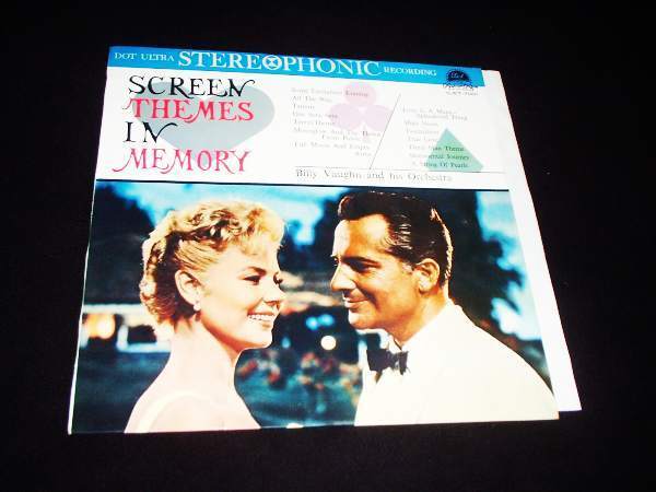 ヴェラジャケLP★ビリー・ヴォーン/想い出のスクリーン★慕情他拍卖