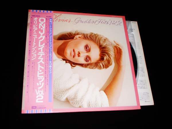 帯付LP★オリビア・ニュートン・ジョン★見開きジャケ!拍卖