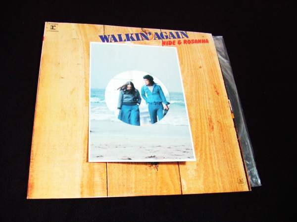 LP★ヒデとロザンナ/WALKIN' AGAIN★昭和52年発売!全曲オリジナル!拍卖