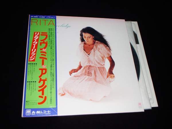 帯付LP★リタ・クーリッジ★ラヴ・ミー・アゲイン拍卖