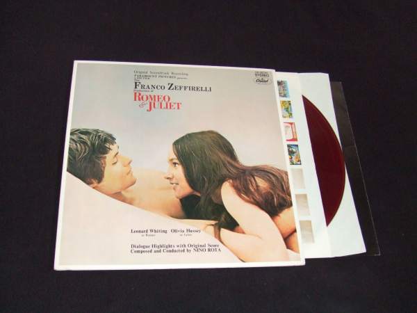 赤盤LP★ロミオとジュリエット★オリジナル・サントラ盤!拍卖