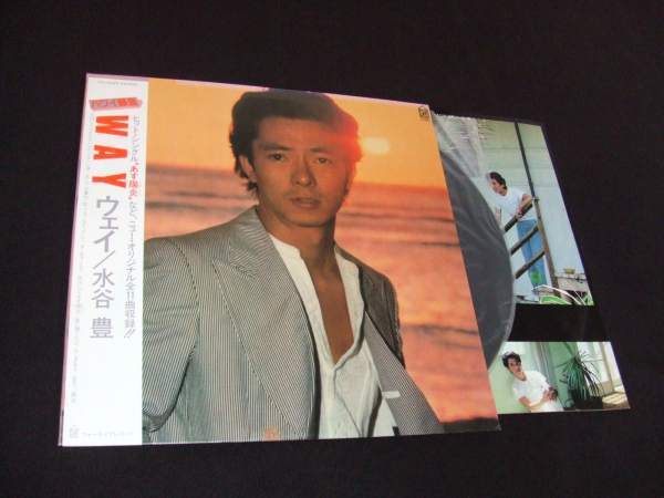 帯付LP★水谷豊/ウェイ★全曲オリジナル 11曲!拍卖