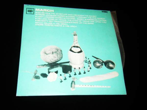 LP★ダイナミック マーチ/ミッチ・ミラー★テキサスの黄色いバラ拍卖