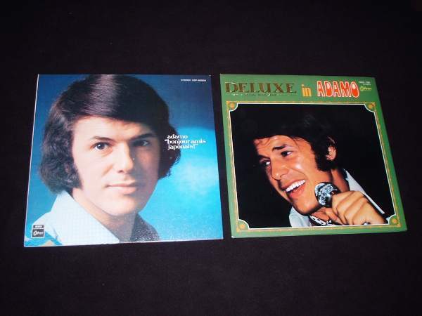 LP★アダモ 日本語で歌う★おまけにベスト盤付!拍卖
